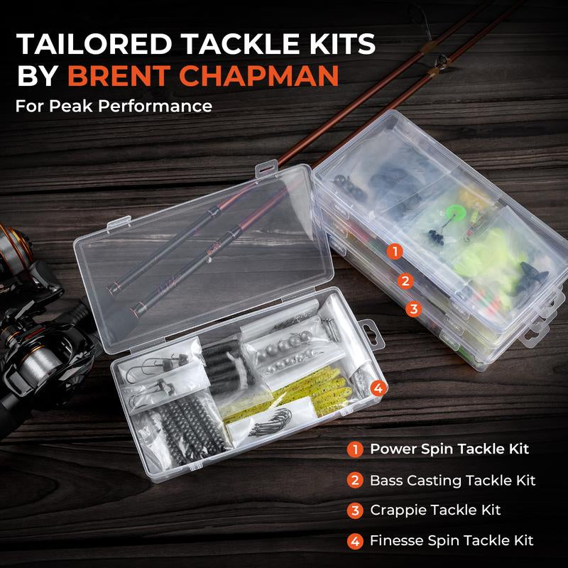 Kastking Brent Chapman Spinning Rod and Reel Combo, Tailored Tackle Kits, IM6 Graphite 2Pc Blanks, 5.2:1 Gear Ratio, 9 + 1/5 + 1 Ball Bearings, Stainless Steel Guides, EVA Handles