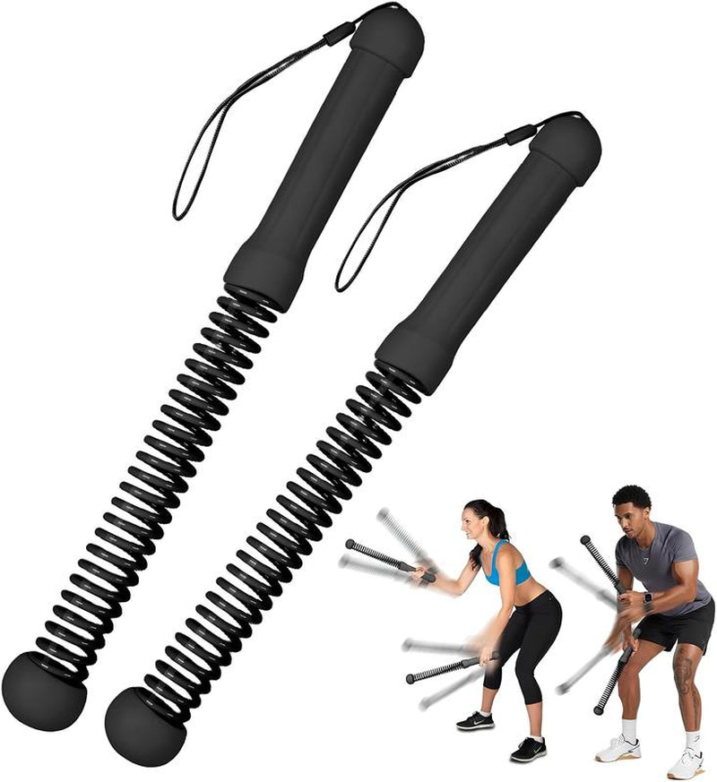 Weighted Cordless Battle Ropes – Quiet Ropeless Exercise Rope for Men & Women, Portable Home Gym Fitness Equipment for HIIT, Crossfit & Full-Body Workouts Lifting Strength Heavy Resistance