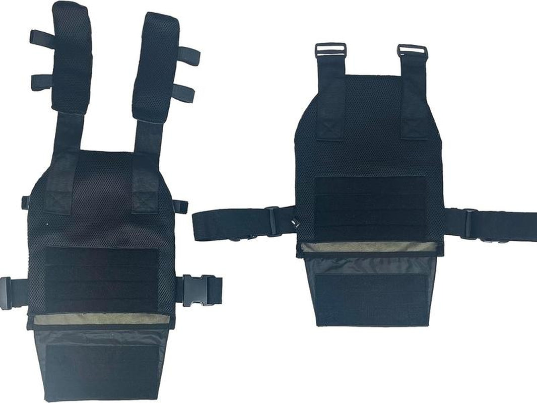 Tactical Adjustable Weighted Vest for Men and Women Wods, Strength Endurance Training Fitness Workouts Running - Quick Release, Molle System