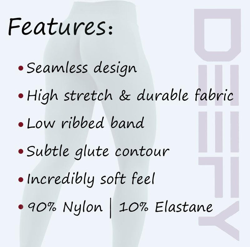 DEEFY Impact Leggings Seamless Workout Gym Women Scrunch Butt Lifting Pants Tummy Control Yoga