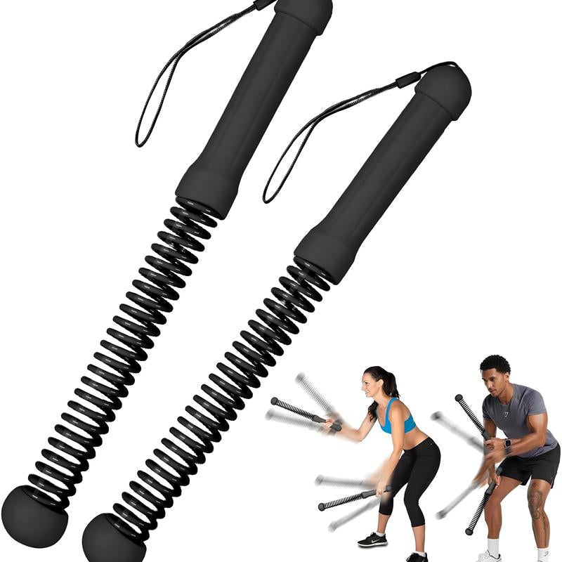 Weighted Cordless Battle Ropes – Quiet Ropeless Exercise Rope for Men & Women, Portable Home Gym Fitness Equipment for HIIT, Crossfit & Full-Body Workouts Lifting Strength Heavy Resistance
