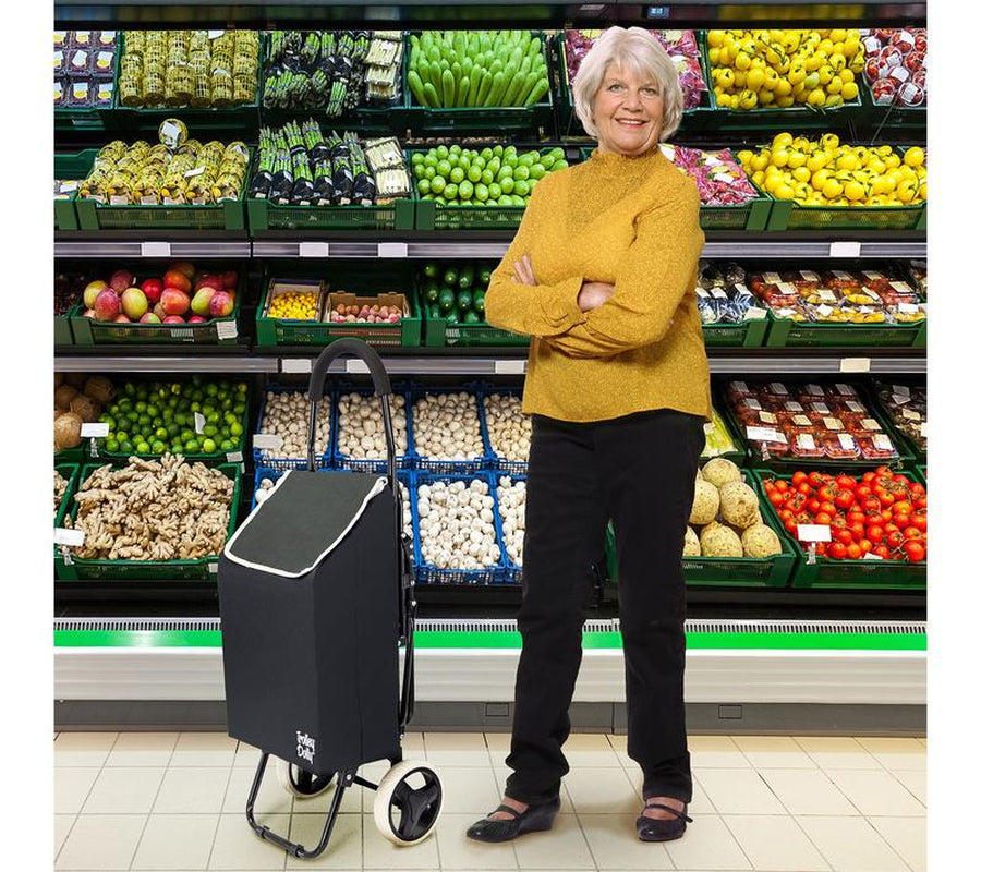 Trolley Dolly Sport 3-In-1 Foldable Cart with Seat