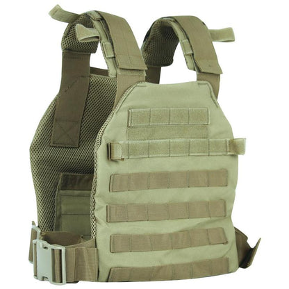 Tactical Adjustable Weighted Vest for Men and Women Wods, Strength Endurance Training Fitness Workouts Running - Quick Release, Molle System