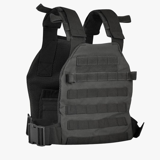 Tactical Adjustable Weighted Vest for Men and Women Wods, Strength Endurance Training Fitness Workouts Running - Quick Release, Molle System