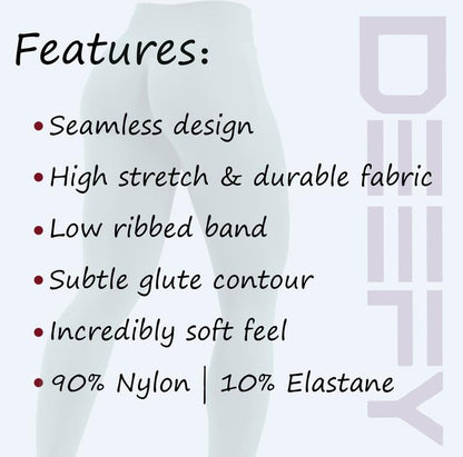 DEEFY Impact Leggings Seamless Workout Gym Women Scrunch Butt Lifting Pants Tummy Control Yoga